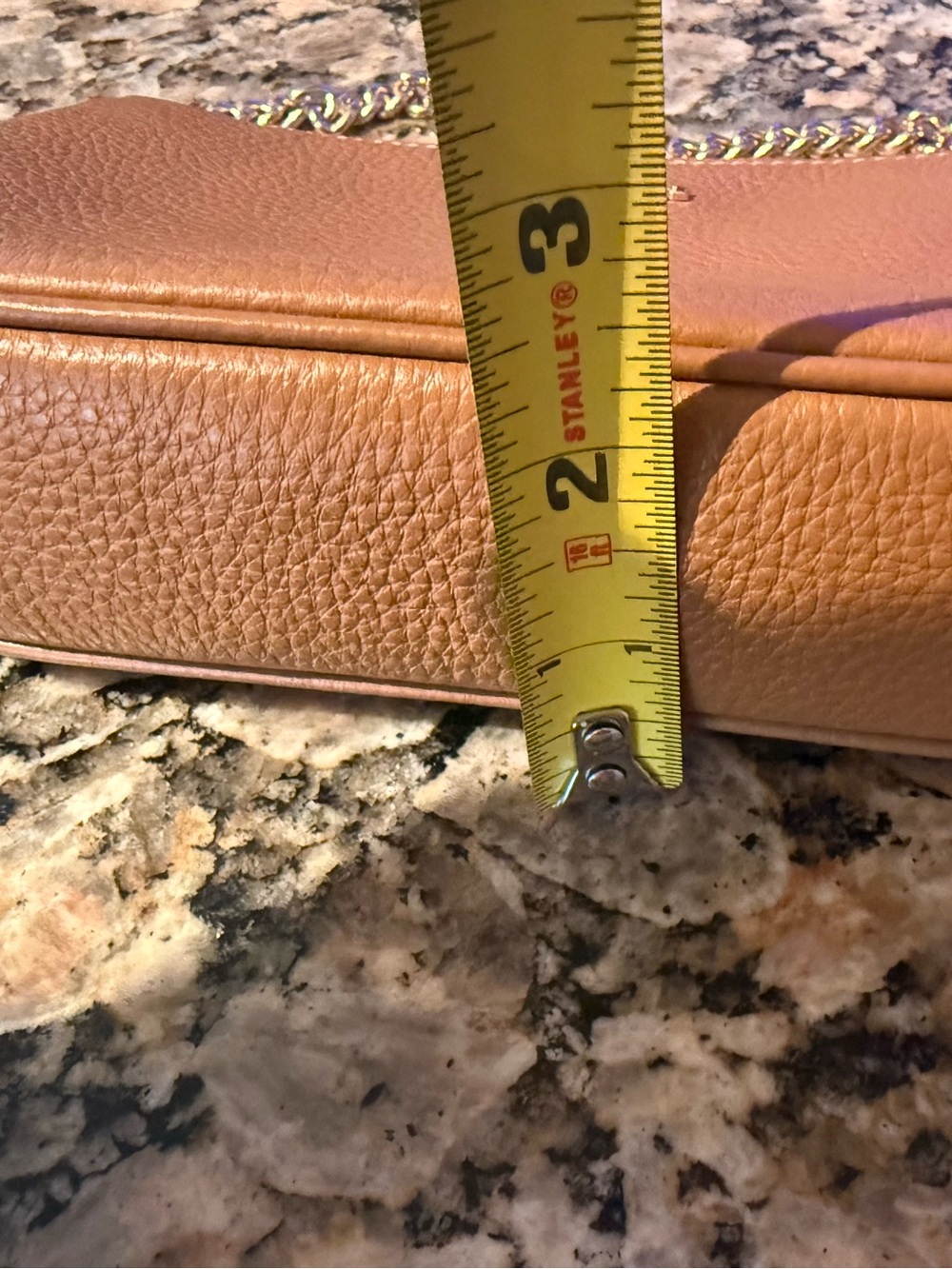 Coach Brown Leather Wristlet Bag - Picture 7 of 7